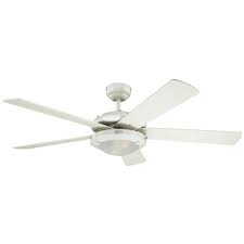 integrated led white ceiling fan