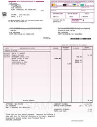 Medical Invoice Sample Example Template Pdf Form Free Resume