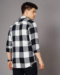 black white shirts for men by