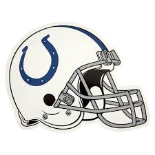 Willis takes down big ben. Nfl Indianapolis Colts Small Outdoor Helmet Decal Target