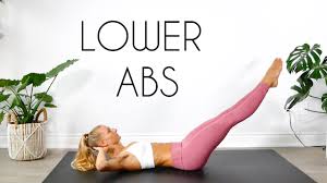10 min lower abs workout burn lower