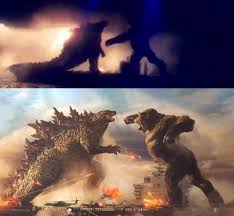 Legends collide in godzilla vs. Godzilla Vs Kong Old Vs New By Mnstrfrc On Deviantart King Kong Vs Godzilla Kong Godzilla King Kong Art