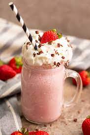strawberry milkshake recipe unicorns