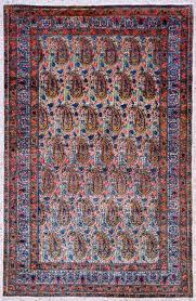 large kerman carpet in wool iran