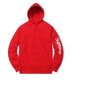Supreme s logo hoodie sweatshirt red size large fw19 hoodie. Red Supreme Sleve Hoodie Red Donefashion Com