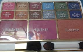vov eyeshadow and blusher makeup kit