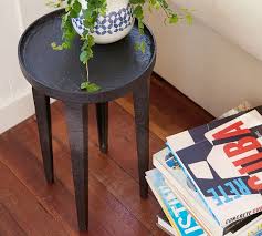 Jamie 12 Round Metal Accent Table