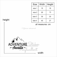 Adventure Awaits Car Sticker Quotes Car Decal Diy Car Decors Removable Decoration High Quality Cut Vinyl Ca9 Canada 2019 From Kathyatiwall Cad 11 29
