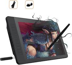 A small tablet with a large monitor can cause a pushing your monitor back a bit can give you a good perspective on your drawing. Gaomon Pd1560 Hd Ips Screen Drawing Tablet Pen