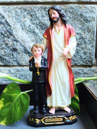 christian gift polyresin statue of