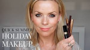 quick summer holiday makeup you