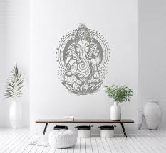 Elephant Wall Decal Vinyl Stickers Yoga