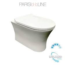 Parisi Slim Pn720 Wall Hung Toilet Bacera