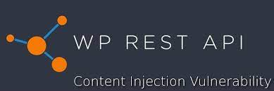 wordpress rest api vulnerability