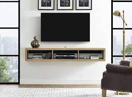 moats console table wall mount tv