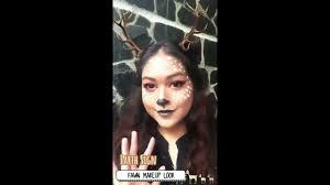 halloween makeup tutorial fawn look
