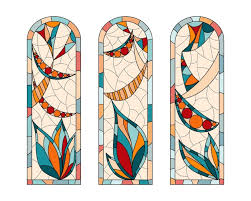 Premium Vector Stained Glass Windows