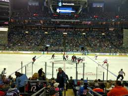 Nationwide Arena Section 114 Home Of Columbus Blue Jackets