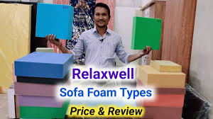 relaxwell sofa foam types