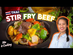 thai beef stir fry with vegetables