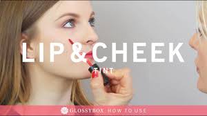 how to apply lip cheek tint you