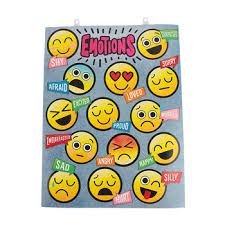 Pop Mania Collection Emotions Chart 17 X 22 Inches Multi