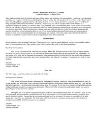Letter Of Recommendation Template Free Download Create