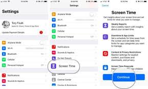 screen time for kids on iphone