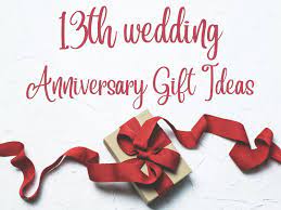 13th wedding anniversary gifts 40