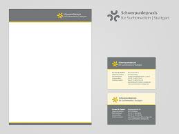 Minimalistic and modern letterhead template for your correspondence, personal letters, or just plain notepaper in your office as a doctor of medicine, be it gp, family physician or any other specialist! Stationery For A Doctors Practice Almut M Designstudio