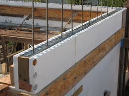 below grade insulated concrete forms