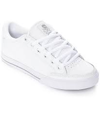 Circa Lopez 50 White Grey Skate Shoes