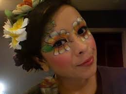 flower makeup look how to create a