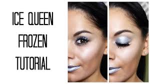 frozen ice queen halloween makeup