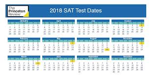 2019 2020 Sat Test Dates The Princeton Review