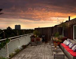 rooftop terrace interior design