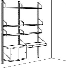 Ikea Svalnas Wall Mounted Storage