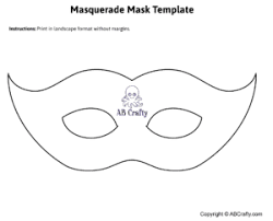 easy masquerade mask make a