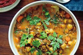 ed moroccan vegetable soup with