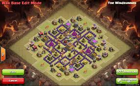 Please choose your best th8 farm, defense or war base! The Windrunner Crazy Town Hall 8 War Base Clash Of Clans Land