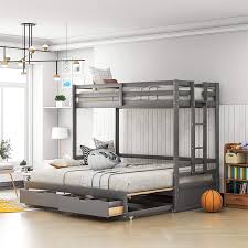 twin over twin full queen king bunk bed