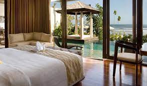 1 bedroom beachfront villa with private