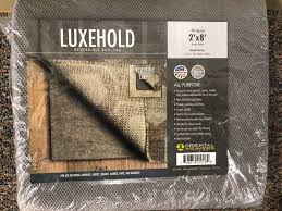 luxehold reversible rug pad for 2 x 8