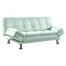 coaster 300291 sofa bed white 300291