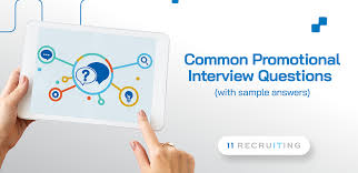 11 promotion interview questions