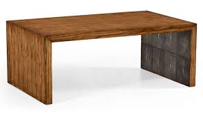 Walnut Wood Contemporary Coffee Table 95