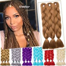 If you are not careful with your hair, that will reflect in the wearing a protective style like this box braids/single braids extensions hairstyle is great in retaining length but if you always comb aggressively or. Uk Brown Jumbo Hair Extensions Kanekalon Braiding Hair Twist Braids For Human Bg Ebay