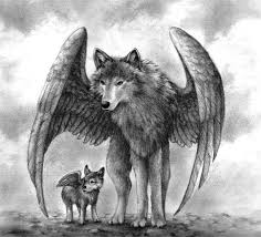 Looking for the best wallpapers? Winged Wolf Wallpapers Top Free Winged Wolf Backgrounds Wallpaperaccess