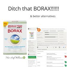 ditch that borax better alternatives