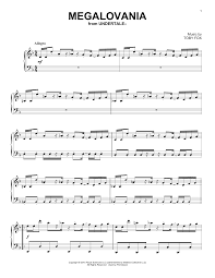 PDF: Megalovania (from Undertale) Sheet Music by Toby Fox | Piano Solo |  Download 4-Page Score - 254901